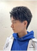 【瀧澤一真】ツーブロック　アップバングショート