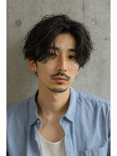 ナム 錦糸町(NAM) MEN'S HAIR/ブルーブラック/フェザーパーマ/錦糸町