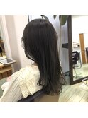 髪質改善×オリーブグレージュ