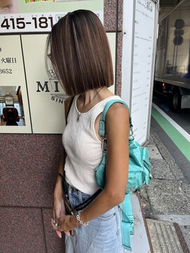 サロンドミルク 溝の口店(salon de MiLK) 10代20代30代/ボブ/タッセルボブ/タッセルカット［溝の口］