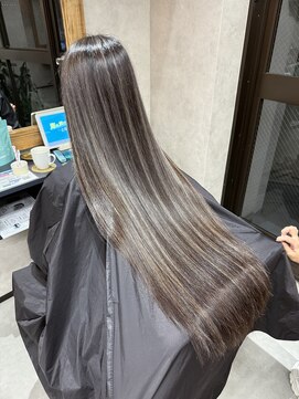 サニー 渋谷(SUNNY) バレイヤージュ、ハイライト、レイヤーカット、ダブルカラー