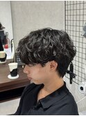 #マッシュウルフ　#シャドウパーマ　#大和八木メンズ