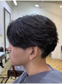 フェザーパーマフェザーショート刈り上げマッシュ柏市柏駅