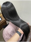 髪質改善ストレート