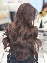 アマトウキョウスマートサロン(AMA TOKYO×Smart Salon)&nbsp;ロゼベージュ　ブリーチなし　レイヤーカット　暖色カラー