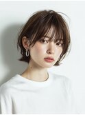 イメチェン/ピンクベージュ/アン ブレラカラー/前髪/大宮
