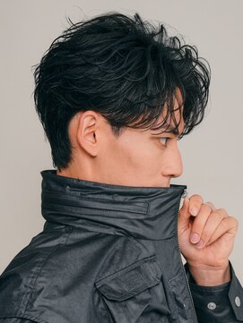 フィフス 渋谷(fifth) 渋谷緩めフェザーニュアンスパーマセンターパートパーマ落とし