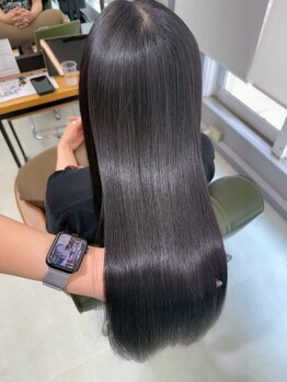 ノイ 水戸店(NEU)の写真/【NEW】ブリーチ毛でも諦めない！水戸駅・赤塚駅で体験する、艶髪の極致◎最新の髪質改善で驚きの指通り◎