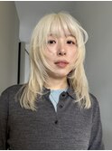 ミディアムレイヤー×ハッシュカット