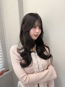 ボタン ハカタ(VOTAN hakata) 博多美容室/顔周りカット/レイヤーカット/韓国ヘア