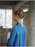 【清水夏生】参列ヘアアレンジ×タイトねじり