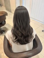 ロハスバイケンジ(LOHAS by KENJE) しっかりめコテ巻き風パーマで華やかなロングヘアに♪