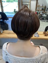 サトシオダクラ(SATOSHI ODAKURA) 柔らかく女性らしいナチュラルショート