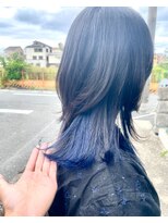 バグスドゥア(Bagus dua)&nbsp;インナー×ブルー×ウルフレイヤー8.ニュアンスウルフ