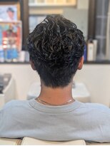 キングマンバーバー 田町店(KING MAN BARBER)&nbsp;2WAYパーマスタイル　DOWN