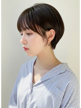 アムール稲田堤(amour) 大人可愛いミニボブ◎30代40代前下がり×くびれで小顔効果