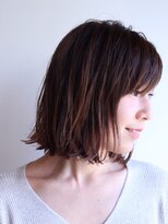 ツイギー 宮西店(TWiGGY)&nbsp;大人な カジュアルな切りっぱなしボブ