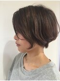 大人ショートボブ♪