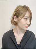 ナチュラルボブ ハイトーンベージュ