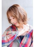 【kate 】大宮 シアーベージュ×波打ちボブ