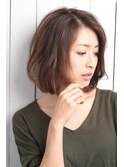 【lien.自由が丘】30代40代50代大人女性に!ゆるウエーブボブ