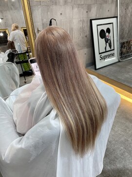 ミラク 町田(MIRAC) 【MIRAC町田店河原崎】透明感ベージュ×ハイライト