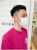 ［OCEAN　Hair&Life]くせ毛/2ブロック/フェード/ベリーショート/