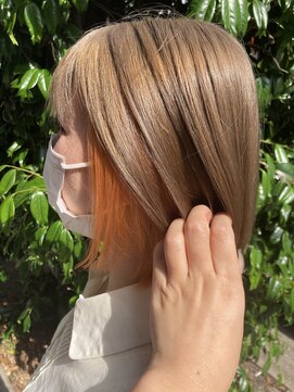 リー 京橋(Lee) 【Lee京橋】ボブ×インナーカラー