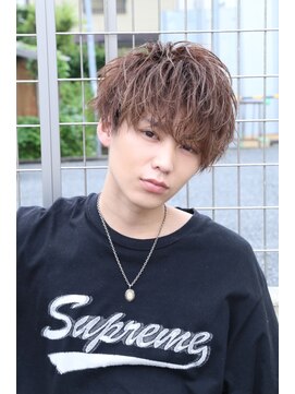 ザ サードヘアー 柏(THE 3rd HAIR) 刈り上げ2ブロックマッシュ　ツイストmixパーマ