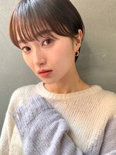 ヘアーアンドファッションシオミエイチ (hair＆fashion shiomi H) ボーイッシュ女子に◎マニッシュショートボブ