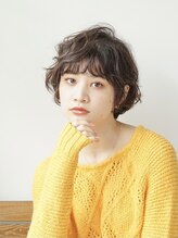 ロッカ(LOCCA) 骨格ウェーブ/ゆるふわ抜け感ショートボブ/20代30代40代