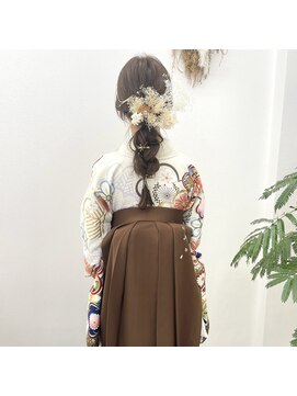 プリマ アンジュ 中目黒店(PRIMA ange) 卒業式 ハーフアップ ヘアセット ヘアアレンジ 中目黒