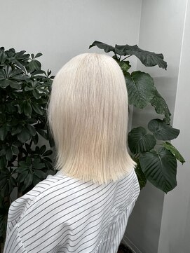 コード 四条河原町駅店(CHORD) ホワイトベージュ/京都/河原町/ハイトーン/ケアブリーチ