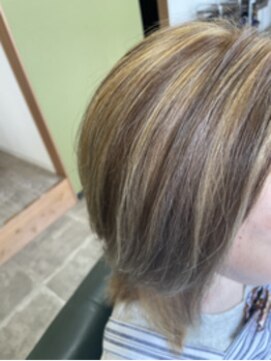 ロダ ヘアー(RODA hair) 白髪ぼかしハイライト