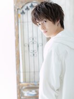 トニーアンドガイメン ホテル京阪仙台店(TONI&GUY MEN)&nbsp;ラフさと重さを演出オリーブグレージュウルフd仙台10代20代30代