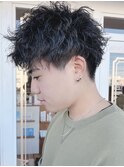 【ルチュラ 岩崎】ツイストスパイラル メンズ パーマ