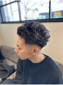 スパイキーショート・スキンフェード