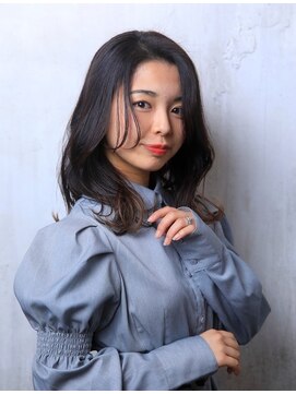 エアーエイチ(air-H) 韓国風セミロングヘア