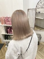 シュガー ヘアアンドネイル 仙台(SUGAR)&nbsp;ホワイトベージュ＊髪質改善カラー
