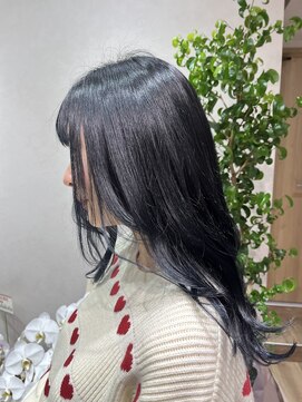 ニカ ボーテ(Nika beaute) 艶感☆ネイビーブルーカラー