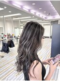黒×白×ハイライト[倉敷][岡山][倉敷美容室][岡山美容室]
