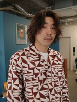 ヨー(Yoh-)&nbsp;【スパイラルパーマ/阿部達哉】メンズロングヘア/無造作/パーマ