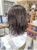 大人可愛いゆるふわパーマ
