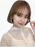 韓国風まとまるボブ