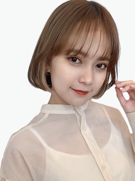 サンド ミュウ 横浜店(sand mieu) 韓国風まとまるボブ