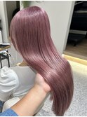 ブリーチカラーハイトーンラベンダーピンク【吉祥寺】misaki