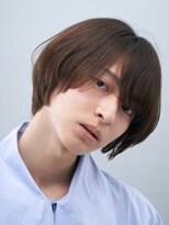 髪質改善カットでつくる柔らかい質感メンズミディアムヘア