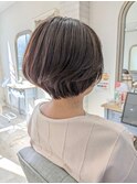 大人女子人気no.1のショートボブ×モカベージュ◇