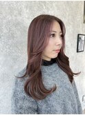 顔まわりレイヤー顔まわりレイヤーボルドブラウン