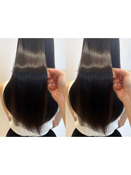 【Aujua認定サロン×髪質改善】毛髪診断でお客様に最も最適なトリートメントをご提供します。